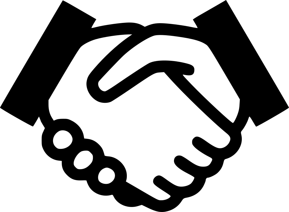Shaking hands logo