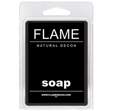 FLAME decon soap bar with activated charcoal for post-fire decontamination