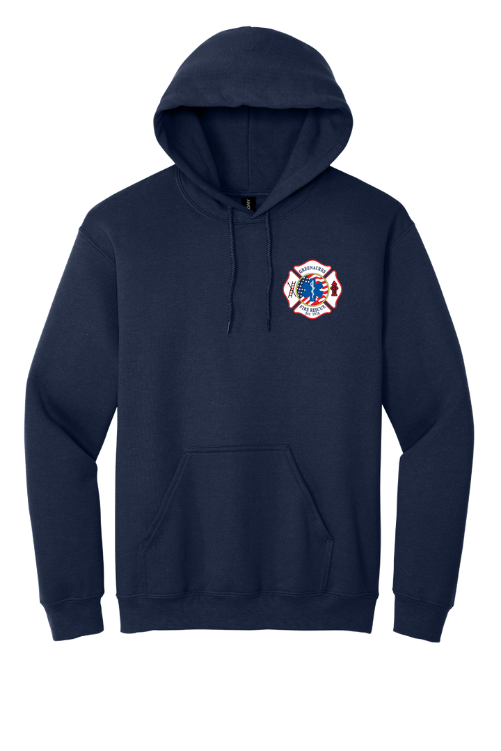 GFR Autism Navy Gildan heavy weight Hoodie with Front Pockets