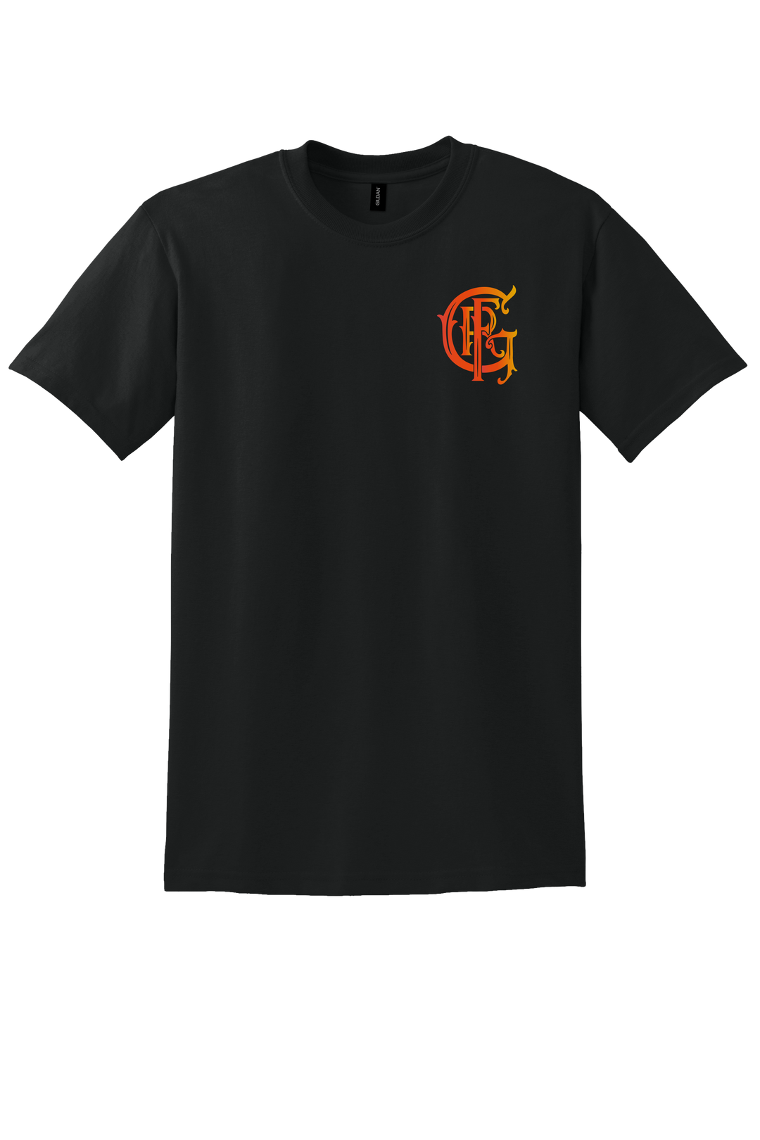 GFR R96 Bomberos DryBlend 50/50 Short Sleeve Crew Neck Black