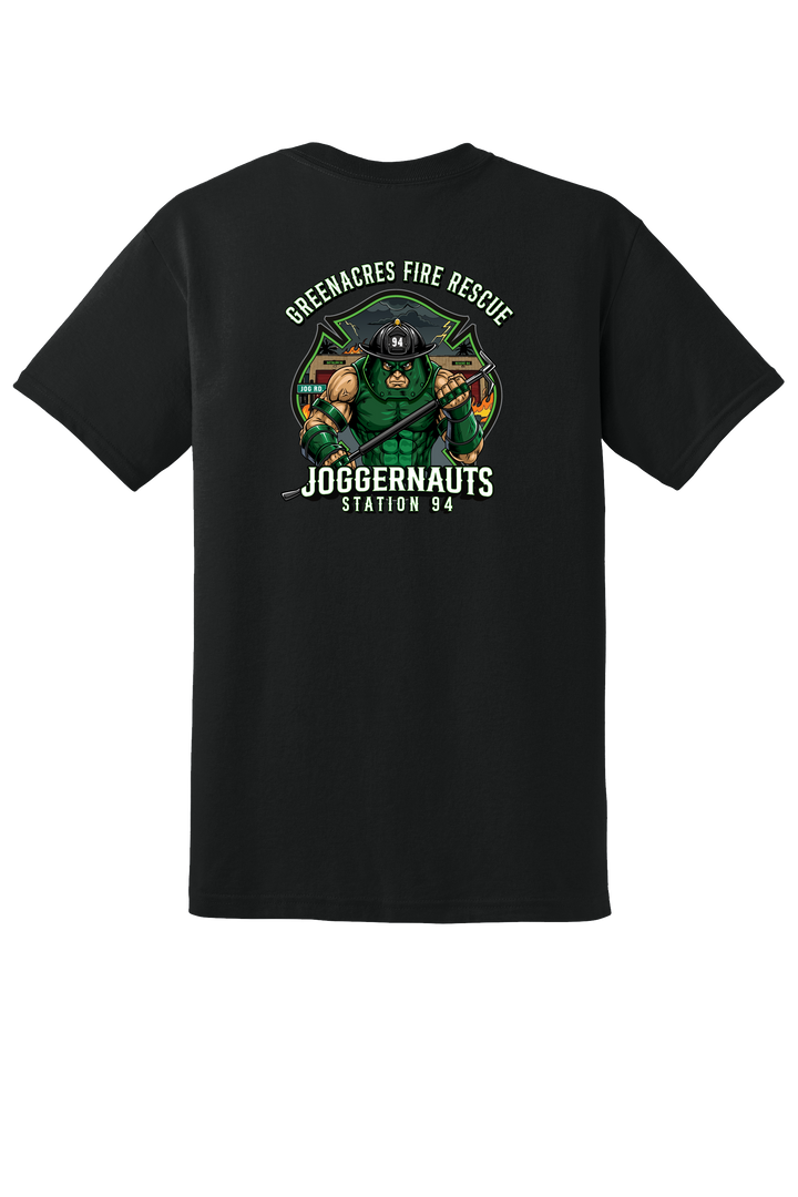 GAFR Juggernaut 94 50/50 DryBlend Short Sleeve Crew Neck Black