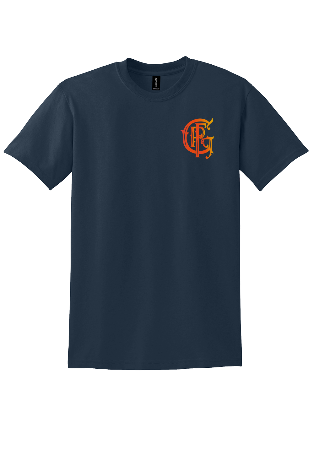 GFR R96 Bomberos DryBlend 50/50 Short Sleeve Crew Neck Navy