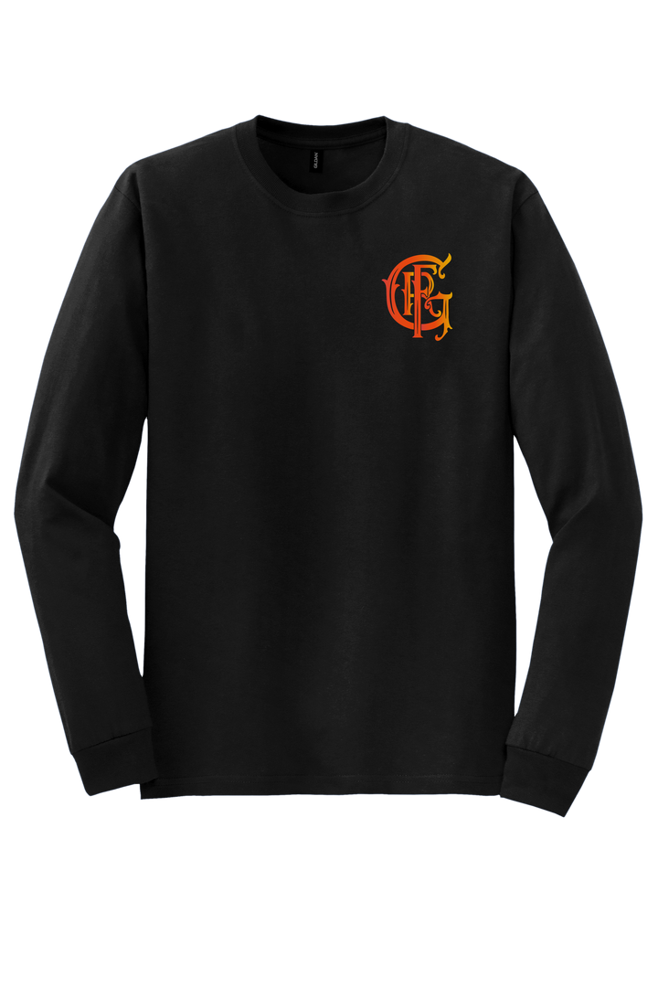 GFR R96 Bomberos DryBlend 50/50 Long Sleeve Crew Neck Black