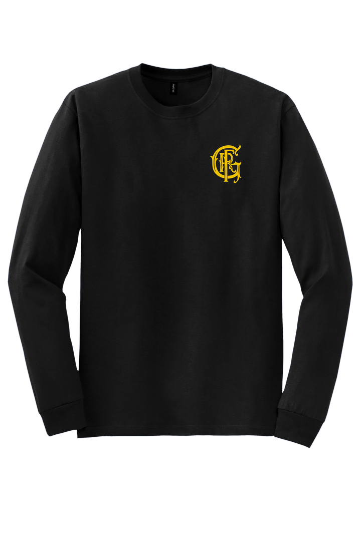 GFR R95 KRAKEN DryBlend 50/50 Long Sleeve Crew Neck Black