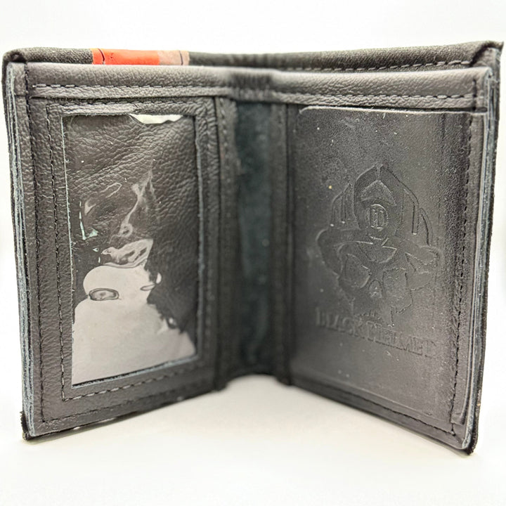 Badge Bifold Used Bunker Gear Wallet