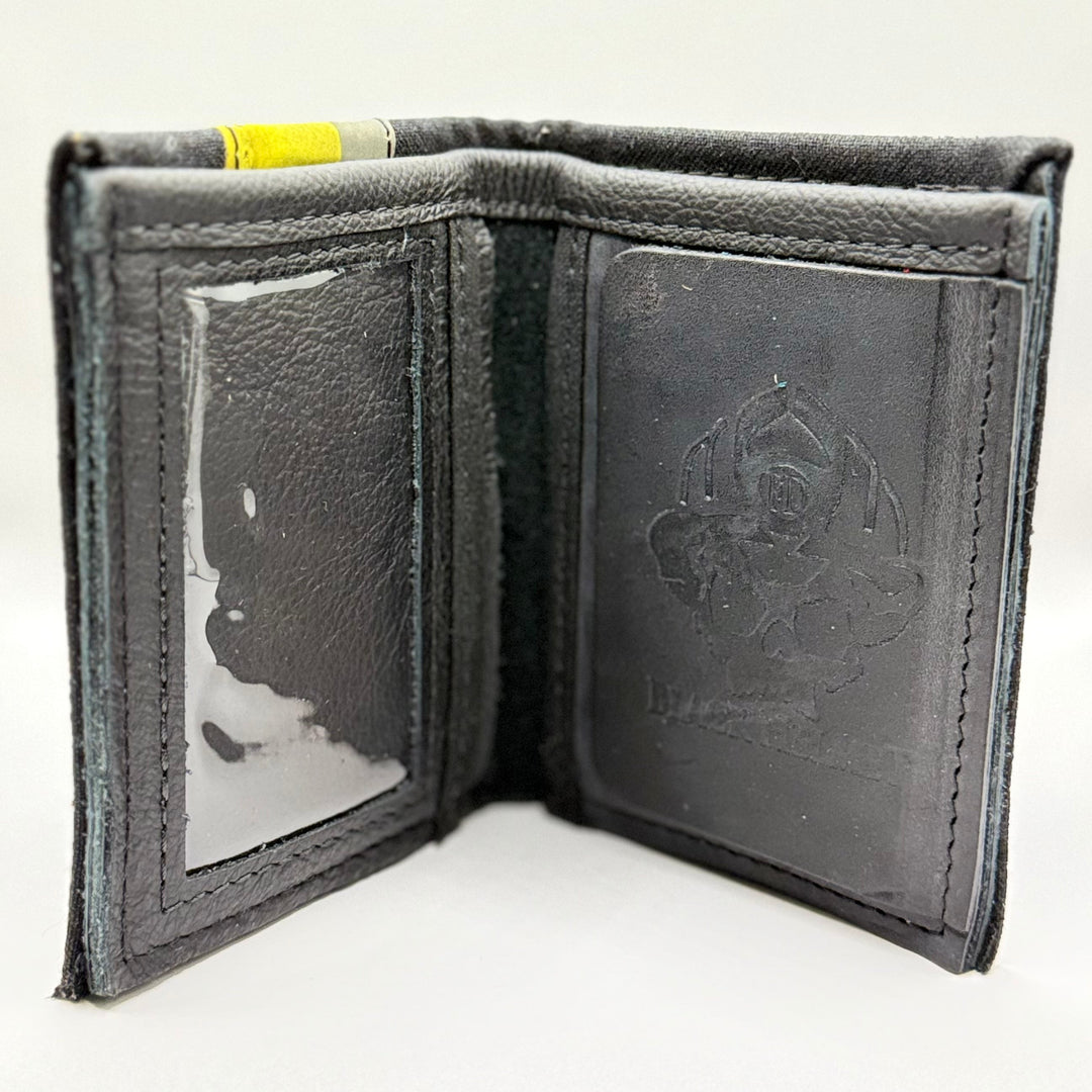 Badge Bifold Used Bunker Gear Wallet