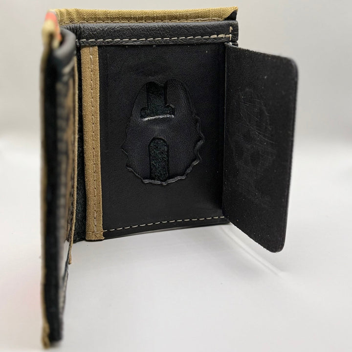 Badge Bifold Used Bunker Gear Wallet