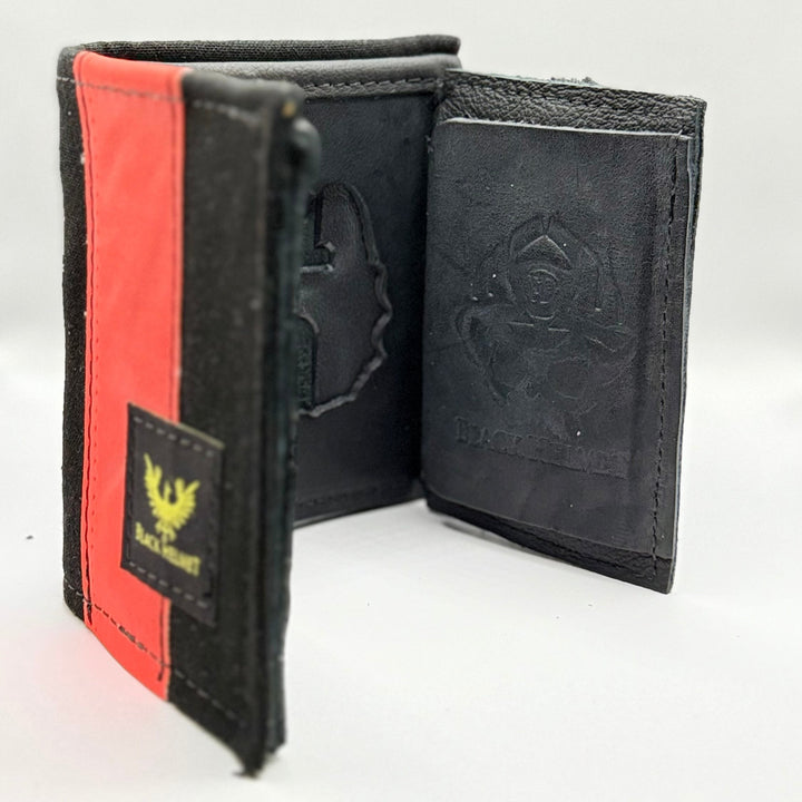 Badge Trifold Used Bunker Gear Wallet