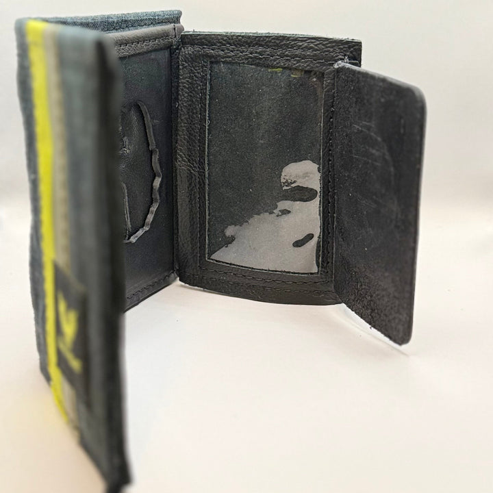 Badge Trifold Used Bunker Gear Wallet