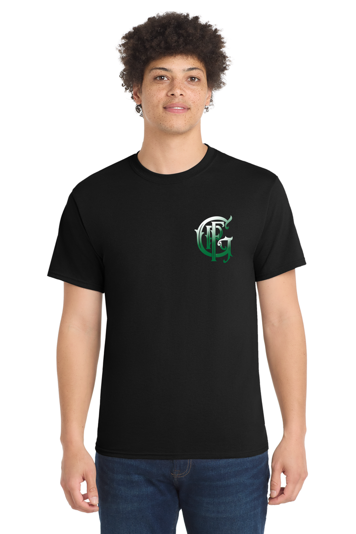 Tall Version GFR Battalion 94 Trinity 50/50 Blend Short Sleeve Crew Neck Black