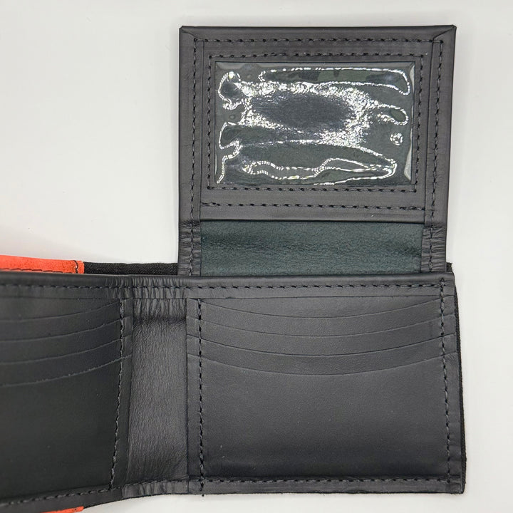 Used Bunker Gear Flip ID Wallet