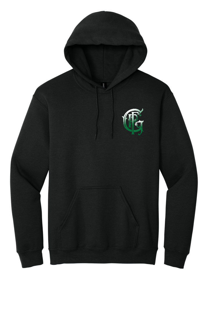 GFR Battalion 94 Trinity Heavy Blend Hoodie Black – front