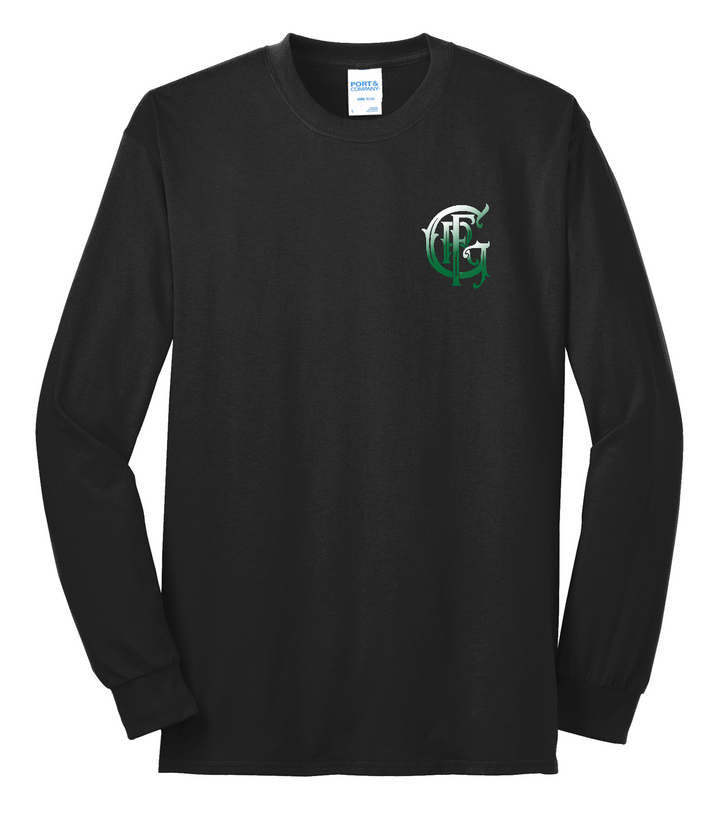 Tall GFR Battalion 94 Trinity 50/50 DryBlend Long Sleeve Black – front