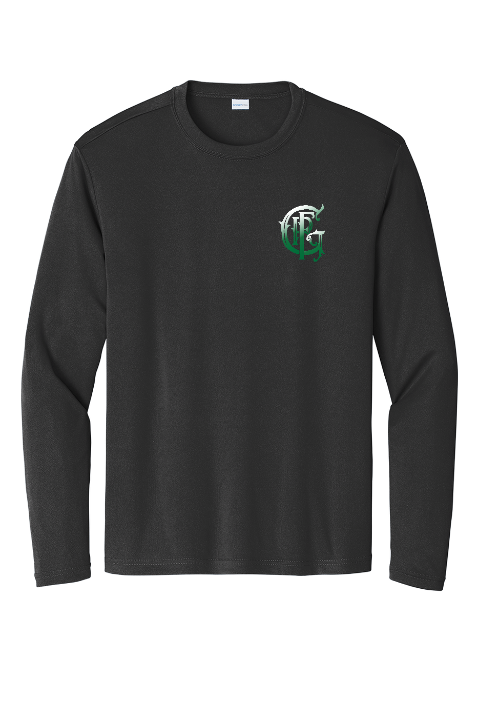 GFR Battalion 94 Trinity Long Sleeve Poly Moisture Wicking Black – front