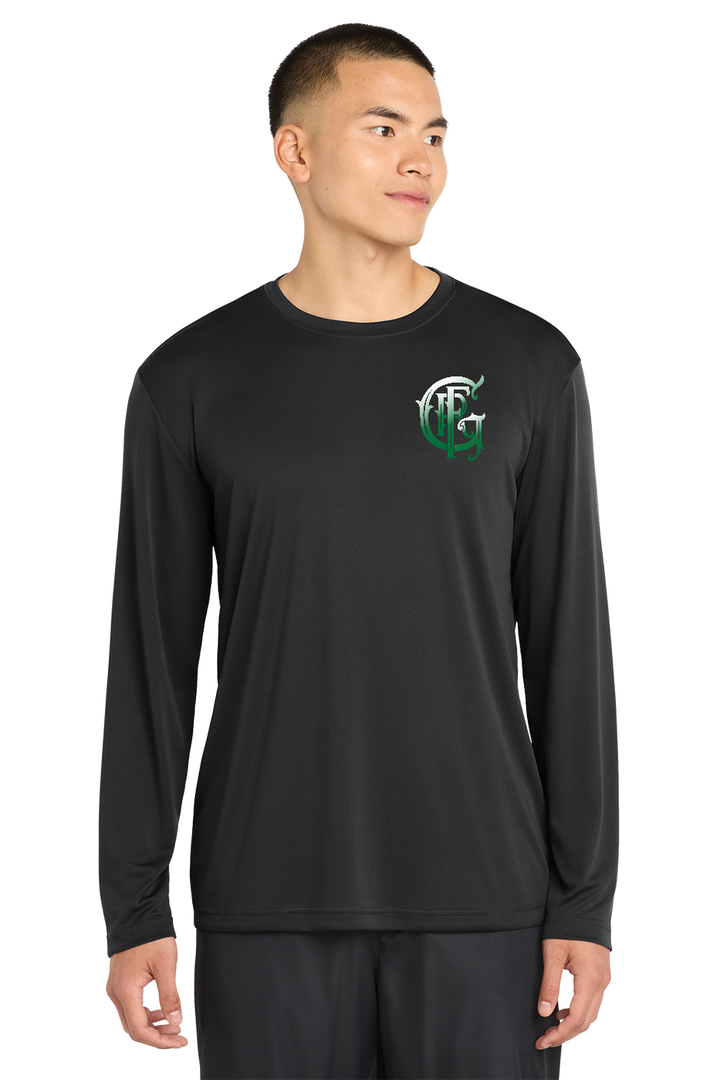Tall GFR Battalion 94 Trinity Long Sleeve Poly Moisture Wicking Black – front