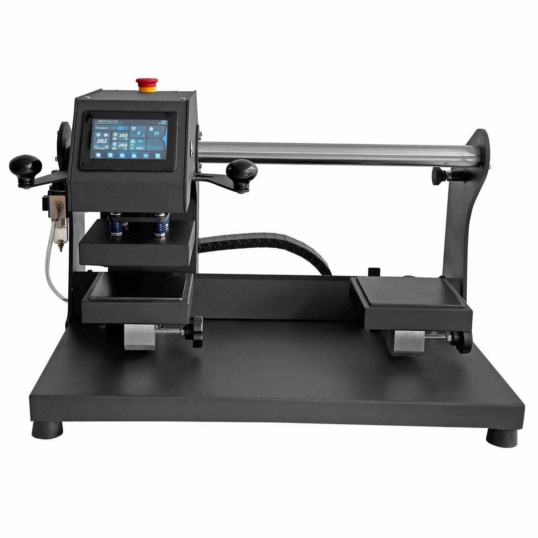 Hyper Stamp Label 6" x 6 " (Top and Bottom Heat)  with Smart Control Touch Screen