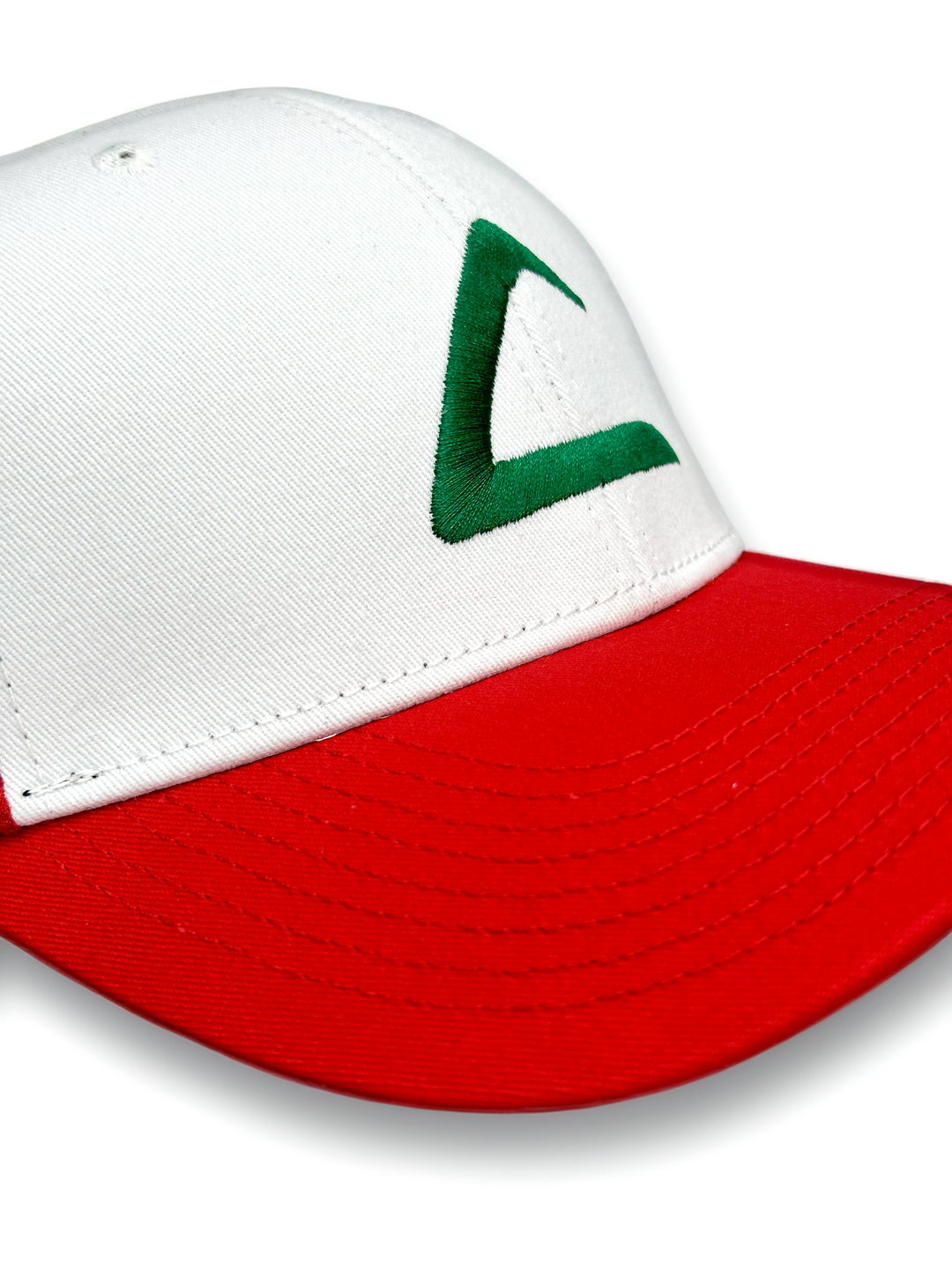 Ash Ketchum Trainers Hat Custom AP Embroidery and adjustable Snapback Mesh Hat | AP