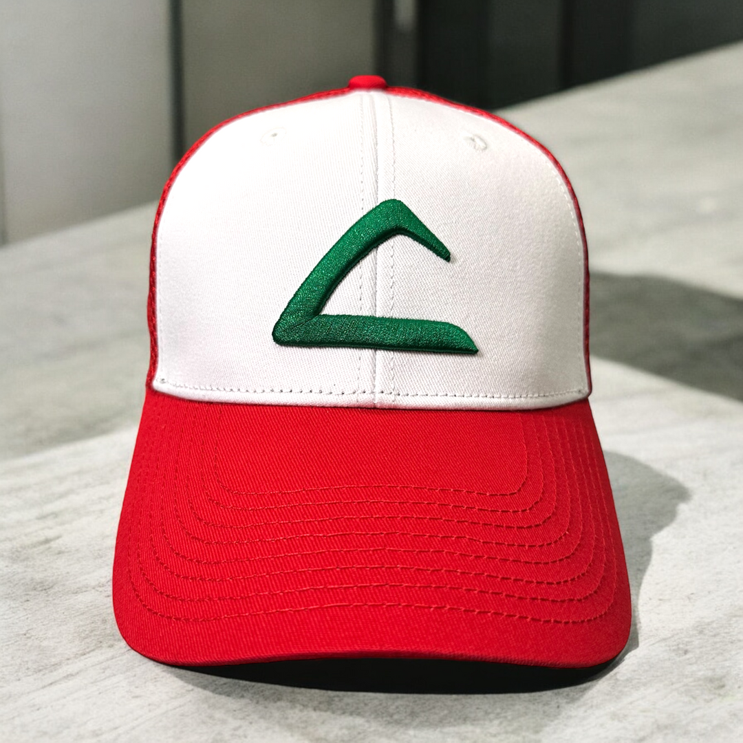 Ash Ketchum Trainers Hat Custom AP Embroidery and adjustable Snapback Arnold Prints