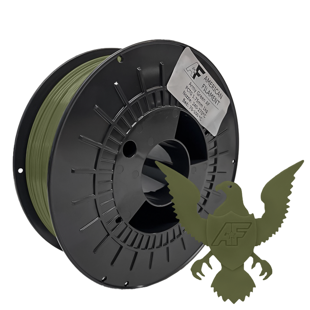 Army Green AF 1.75mm PCTG Filament