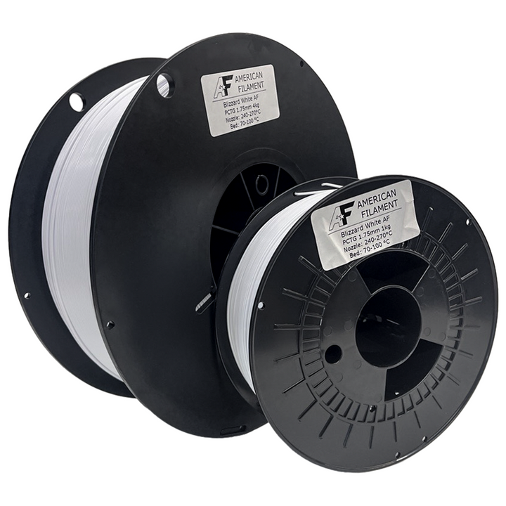 Blizzard White AF 1.75mm PCTG Filament
