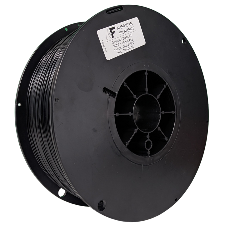 Obsidian Black AF 1.75mm PCTG Filament
