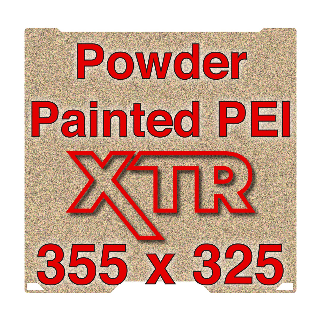 XTR Flexi Plate with Textured ULTEM PEI - Bambu Lab H2D & H2S - 355 x 325