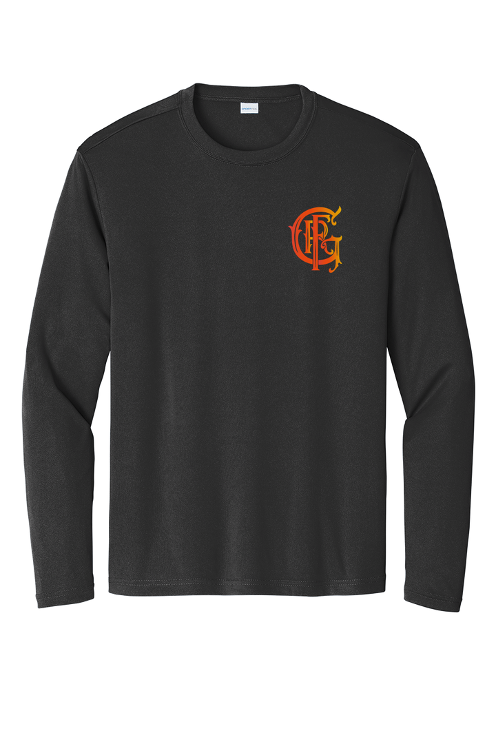 GFR R96 Bomberos Black 100% poly  Moisture-wicking Long sleeve