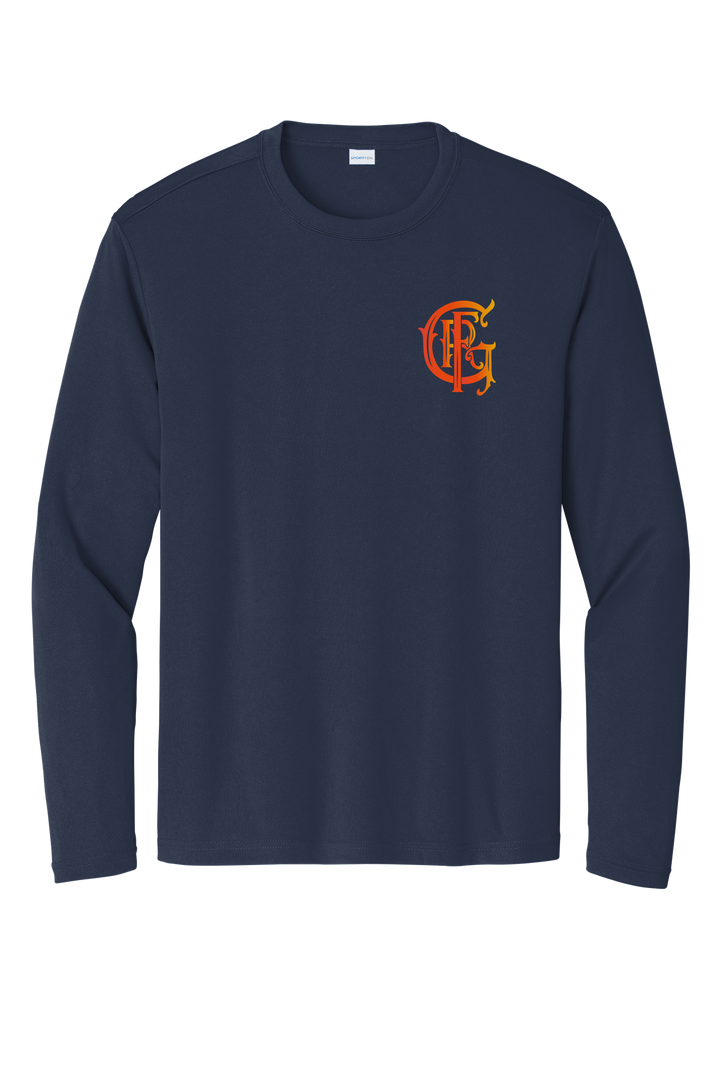 GFR R96 Bomberos Navy 100% poly  Moisture-wicking Long sleeve