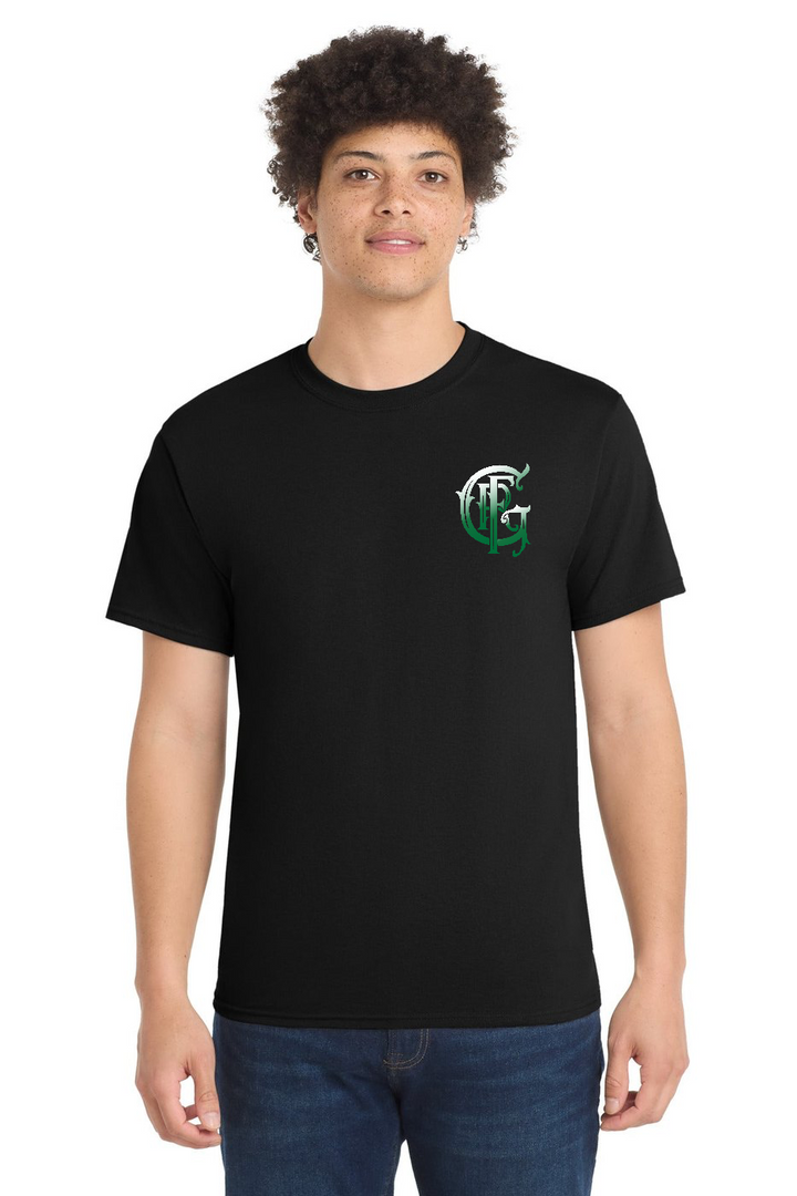 Tall GFR Battalion 94 Trinity 50/50 Blend Short Sleeve Black – front