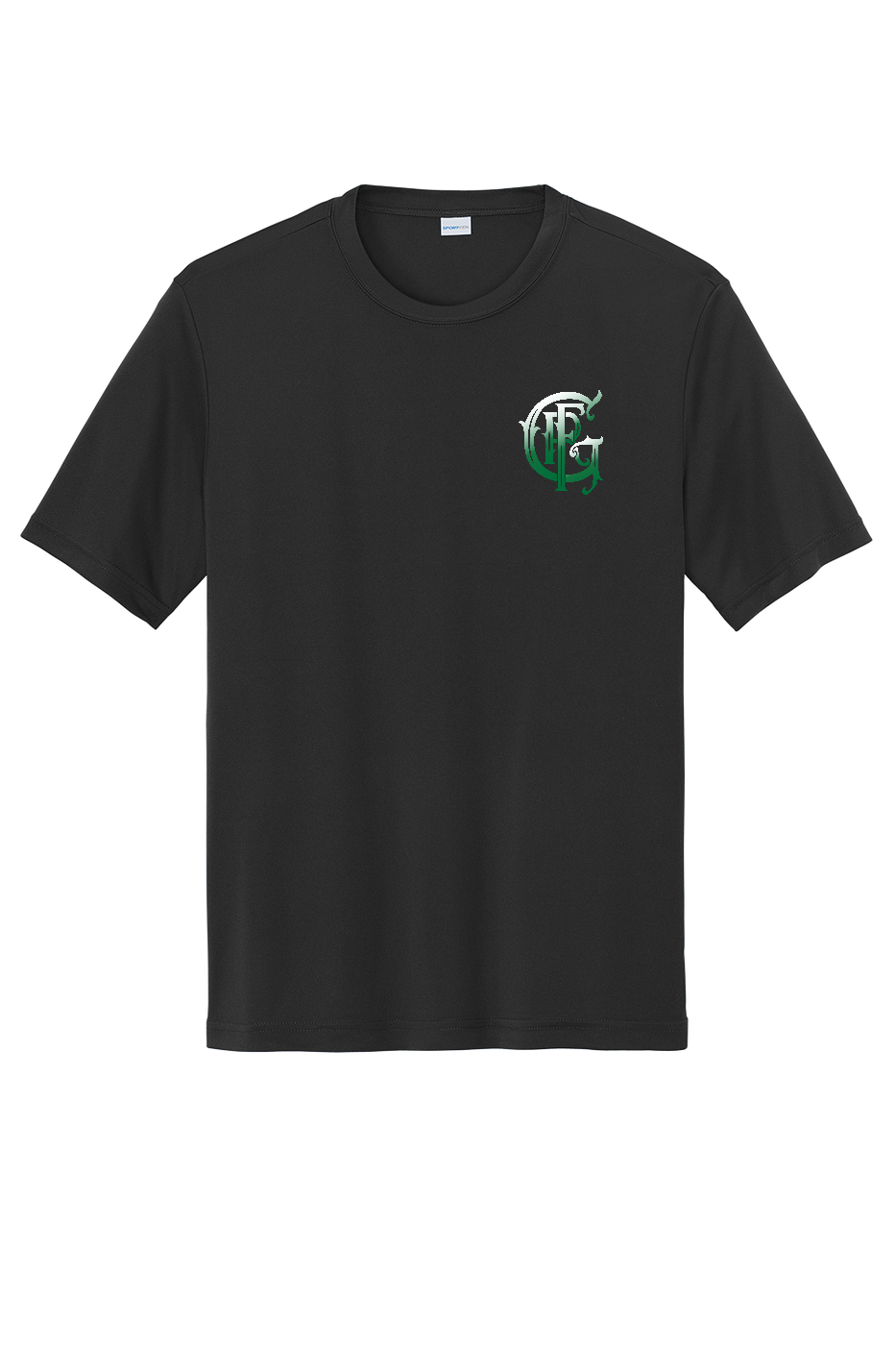 Tall GFR Battalion 94 Trinity Wicking Poly Short Sleeve Black – front
