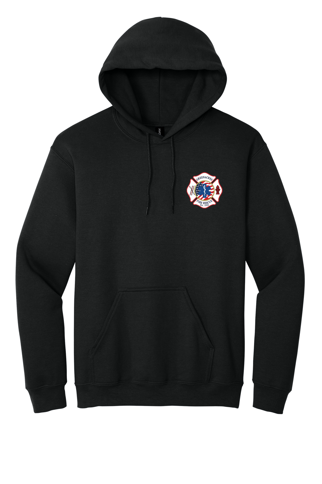 GFR R96 Flag Design Gildan Heavy Blend Hoodie Black