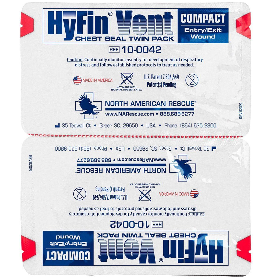 HyFin Vent Chest Seal - Twin Pack