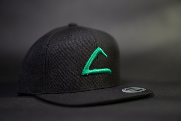 Pokemon Inspired Black Ash Ketchum Twill Snapback Flatbill Hat with 3D Puff Embroidery | AP