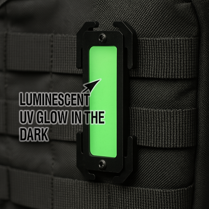 Glow In The Dark Web MOLLE Emergency Identifier | ONE SHEAR®