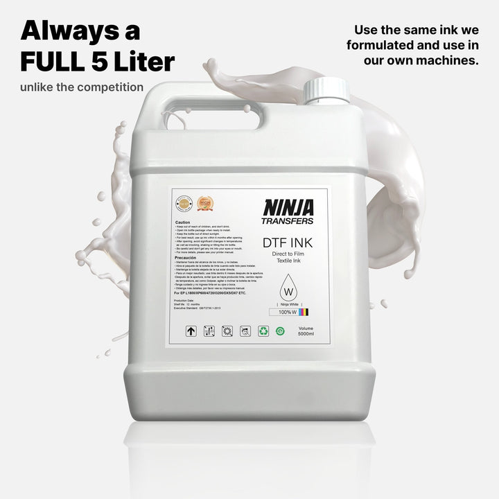 Premium DTF Ink 5 Liters