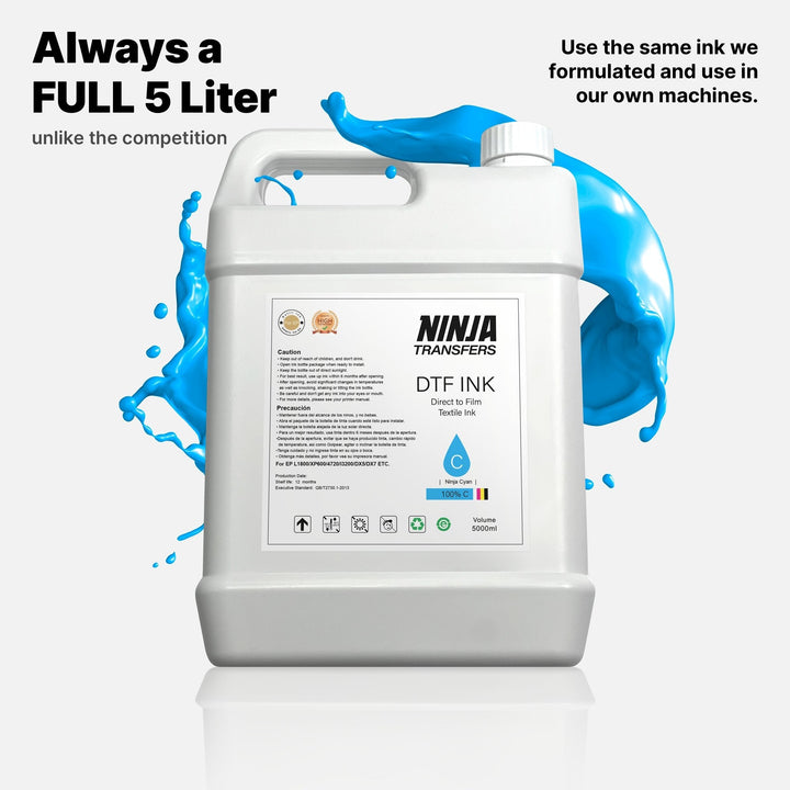 Premium DTF Ink 5 Liters
