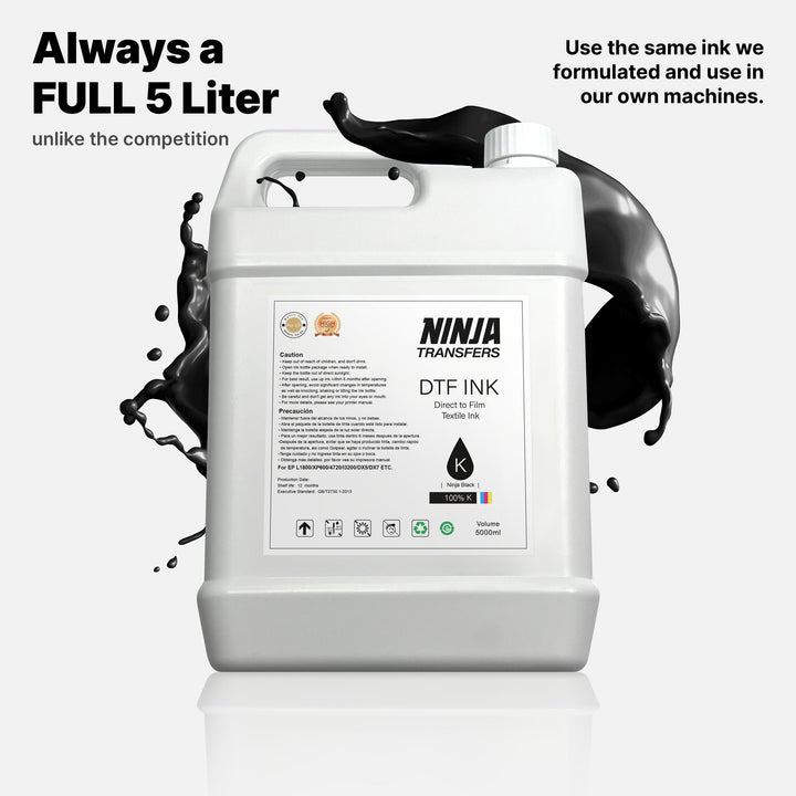 Premium DTF Ink 5 Liters