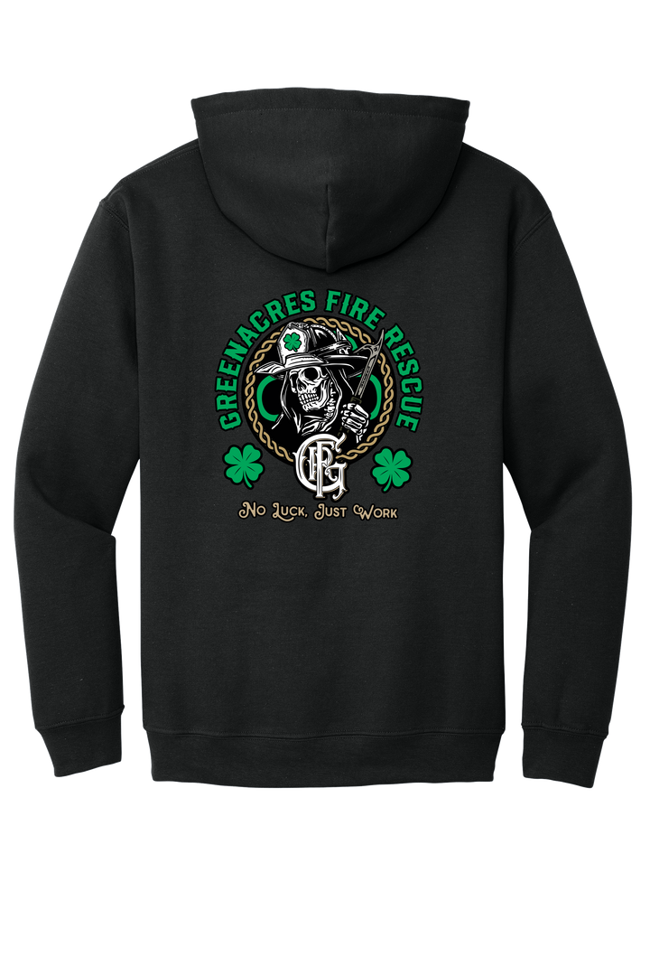 GFR St. Patrick's Day Gildan Heavy Blend Hoodie Black