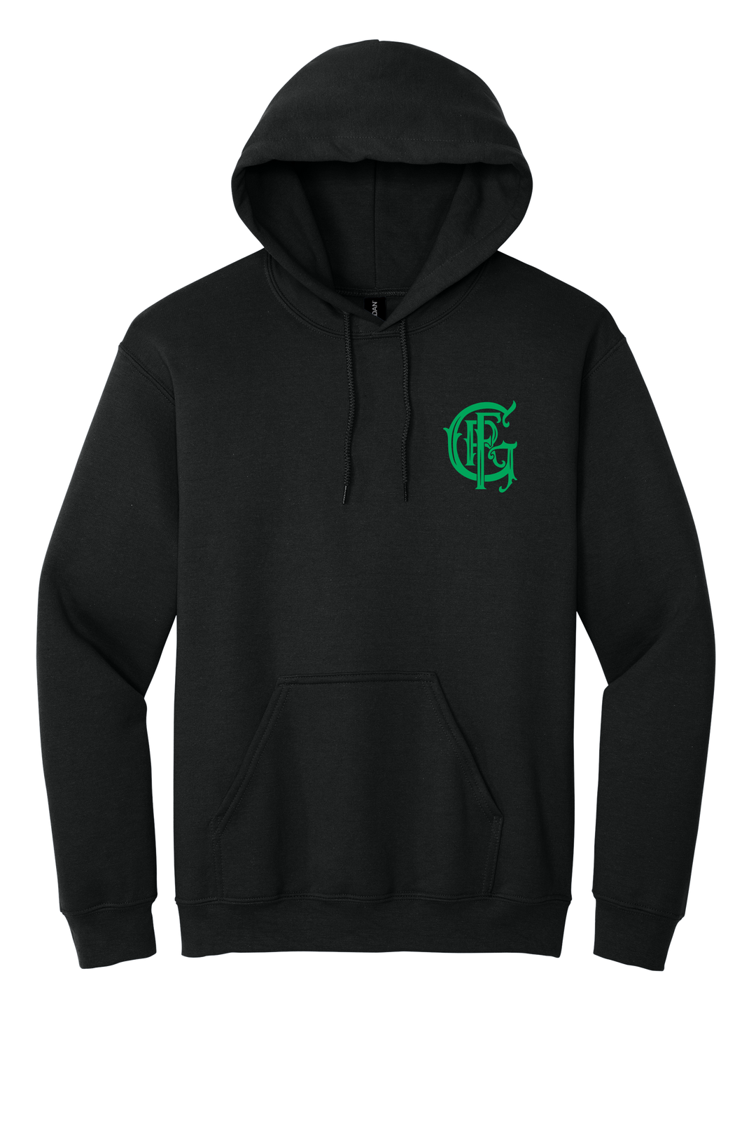 GFR St. Patrick's Day Gildan Heavy Blend Hoodie Black