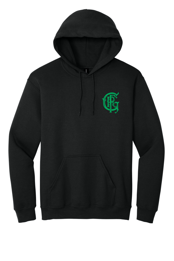 GFR St. Patrick's Day Gildan Heavy Blend Hoodie Black