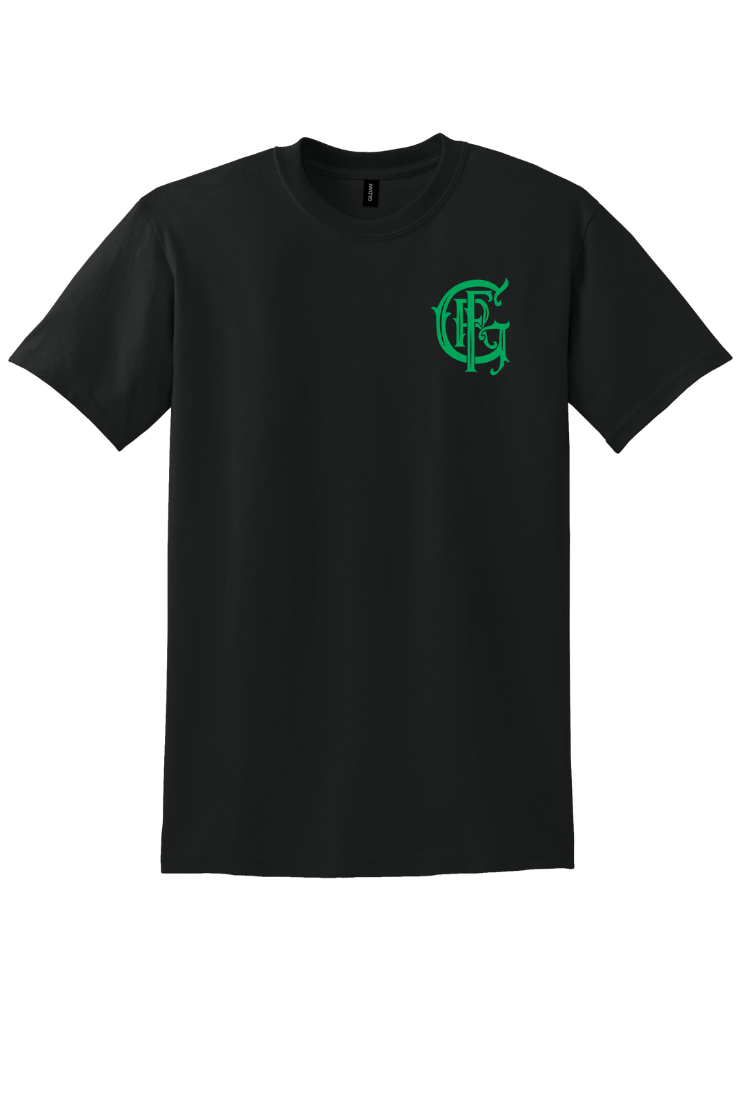GFR St. Patrick's Day Gildan DryBlend 50/50 Short Sleeve Crew Neck Black