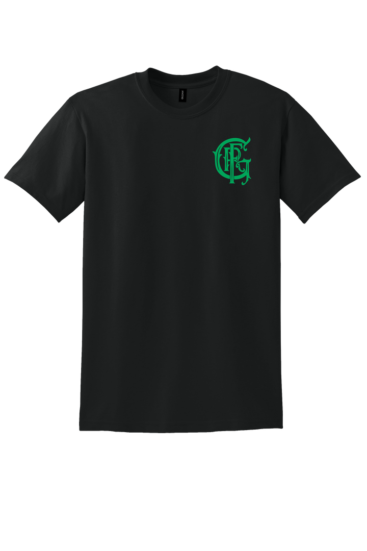 GFR St. Patrick's Day Gildan DryBlend 50/50 Short Sleeve Crew Neck Black