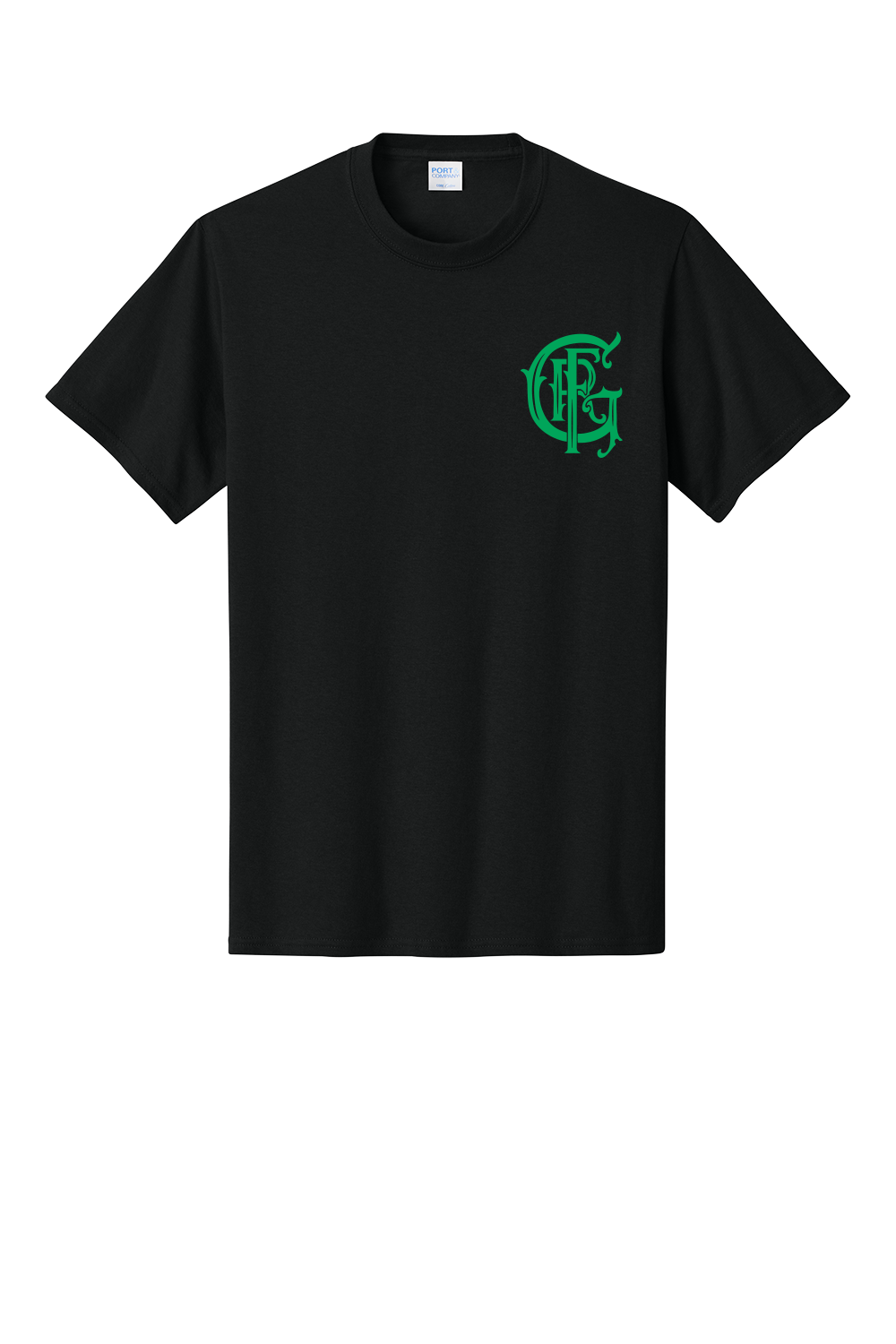GFR St. Patrick's Day Gildan DryBlend 50/50 Short Sleeve Crew Neck Black