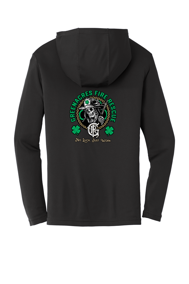 GFR St. Patrick's Day Sport-Tek PosiCharge Competitor  Crew Neck Black